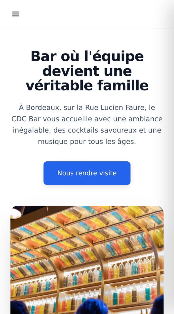 CDC BAR — live website