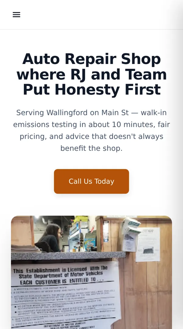 Frenchy's Auto Repair Inc — live website