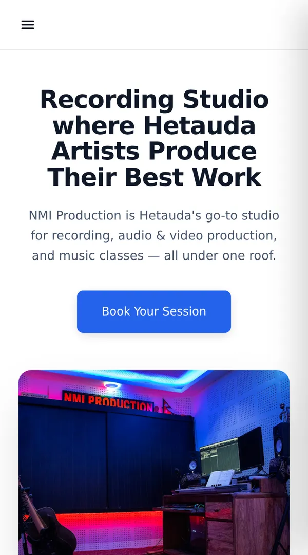 NATIVE MUSIC INSTITUTE - NMI PRODUCTION — live website