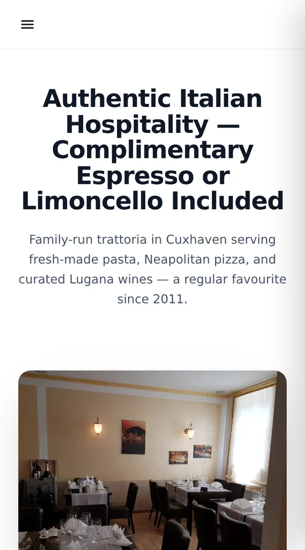Trattoria Veneta — live website