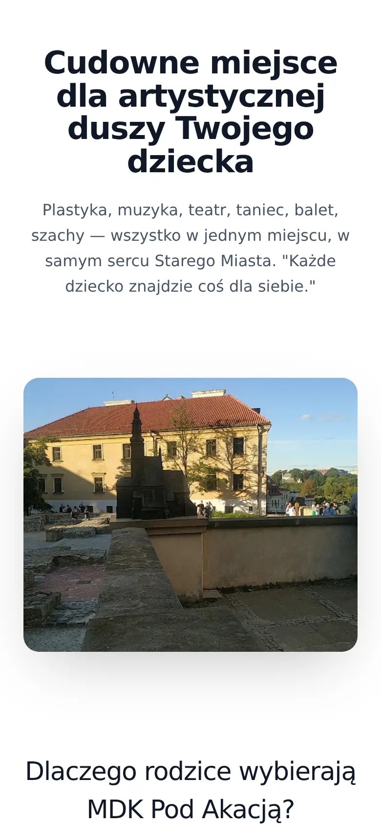 Młodzieżowy Dom Kultury "Pod Akacją" w Lublinie